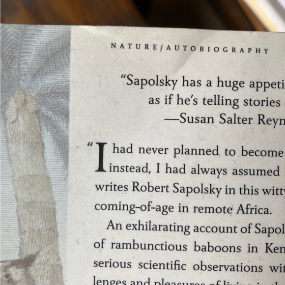A Primate's Memoir: A Neuroscientist's Unconventional Life Among the Baboons - Picture 8 of 9